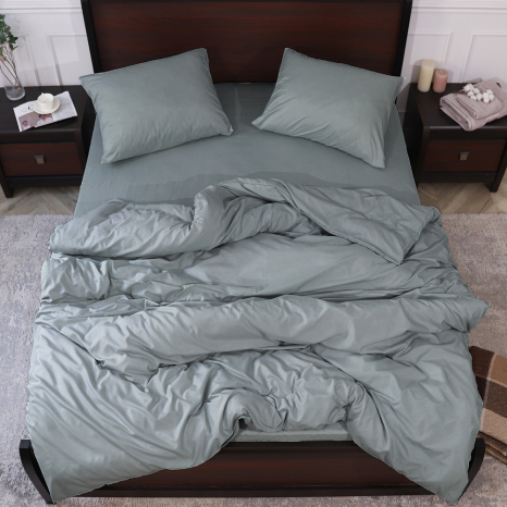 Двоспальний набір постільної білизни 180*220 із мікрофібри №204405 Черешенька™