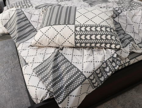 Полуторный набор постельного белья 150*220 из Бязи "Gold" №153487 Черешенка™