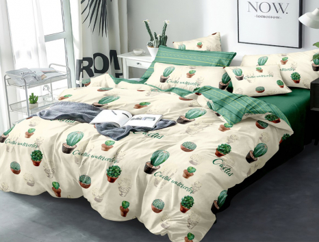 Тканина для постільної білизни Бязь "Gold" Lux GL3710A