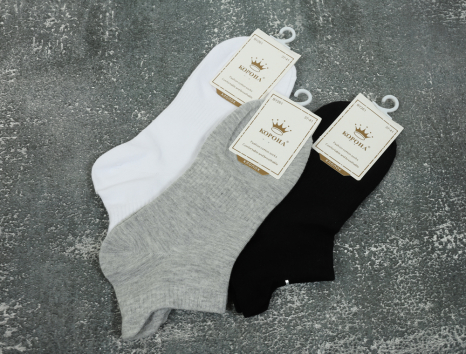 Женские носки Корона короткие (37-41) №BY261-2