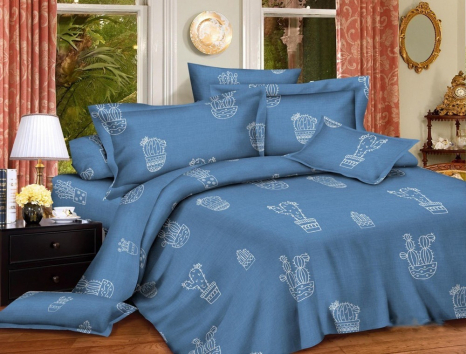 Евро набор постельного белья 200*220 из поликотона №203402 Черешенка™