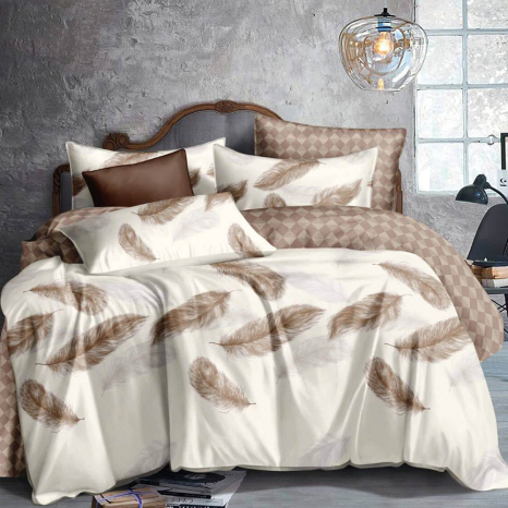 Евро макси набор постельного белья 200*220 из Бязи "Gold" №513139AB Черешенка™