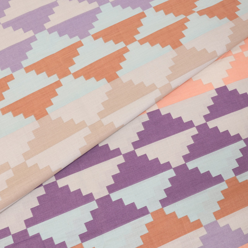 Ткань для постельного белья Бязь "Gold" Lux GL3592dark