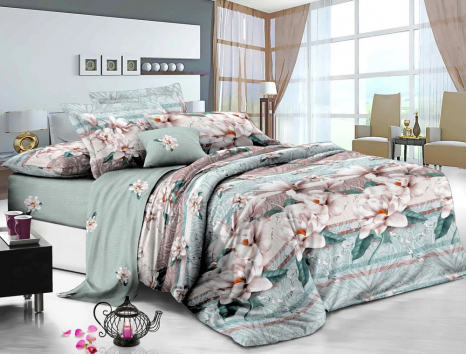 Ткань для постельного белья Сатин S097 (60м)