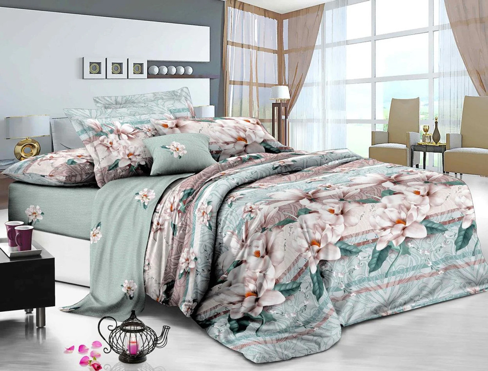 Ткань для постельного белья Сатин S097 (60м)