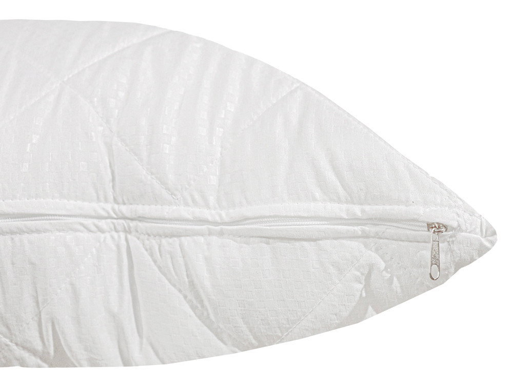 Подушка стеганная на молнии 70*70 микрофибра/холлофайбер №7070-16