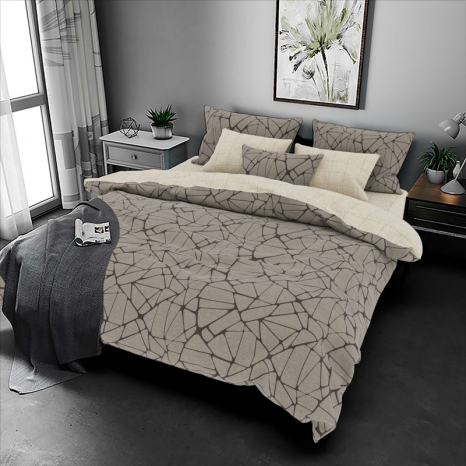 Ткань для постельного белья Бязь "Gold" Lux GL8038 (A+B) - (50м+50м)