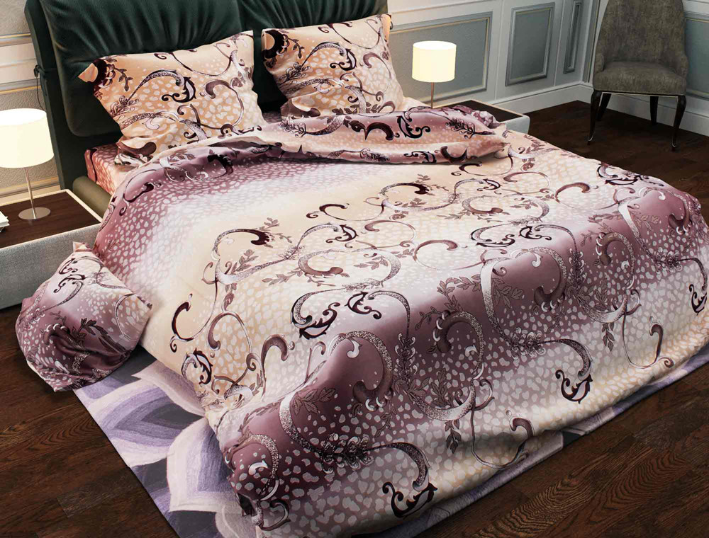 Ткань для постельного белья Бязь "Gold" Lux GL226