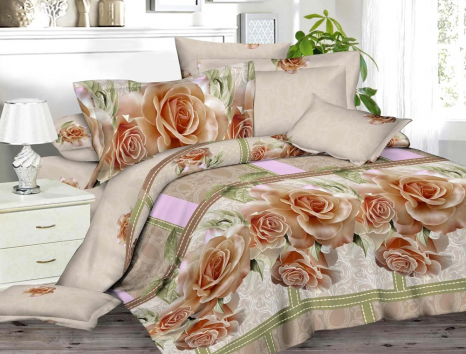 Ткань для постельного белья Ранфорс R17-14A (60м)