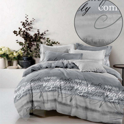 Тканина для постільної білизни Бязь "Gold" GLL974Grey