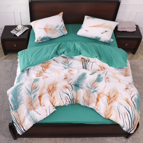 Семейный набор хлопкового постельного белья из Бязи "Gold" №158266AB Черешенка™