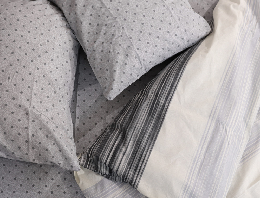 Двоспальний набір постільної білизни 180*220 із Бязі "Gold" №515046AB Черешенка™