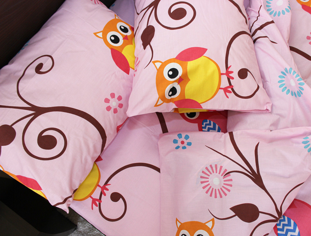 Полуторный набор постельного белья 150*220 из Бязи "Gold" №16170 Черешенка™