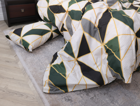 Двоспальний набір постільної білизни 180*220 із Бязі "Gold" №153862 Черешенка™