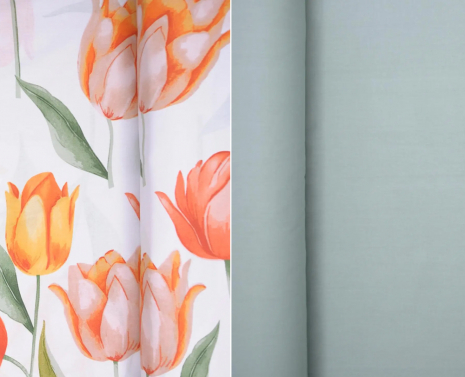 Ткань для постельного белья Бязь "Gold" Lux GL5031 (A+B) - (50м+50м)