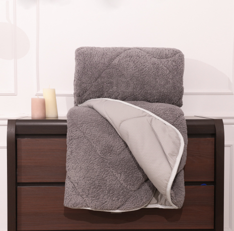 Полуторное одеяло-плед искусственный мех №45003