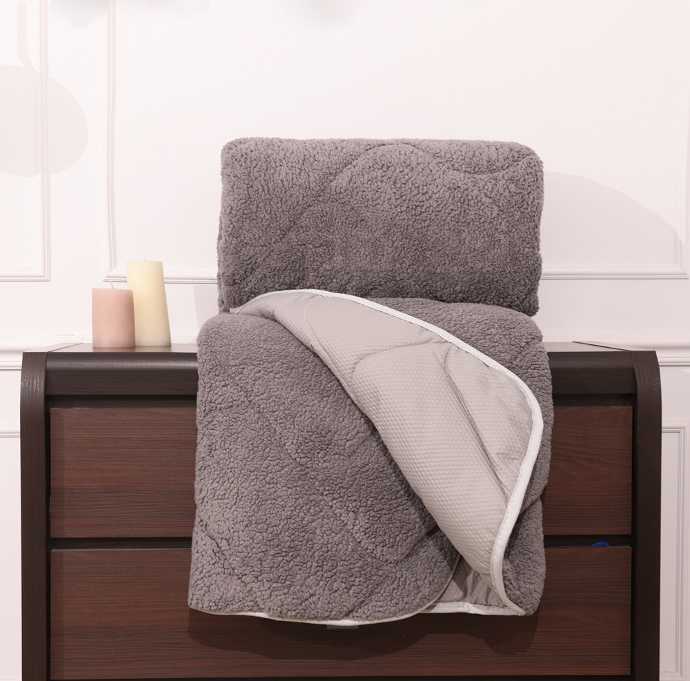 Полуторное одеяло-плед искусственный мех №45003