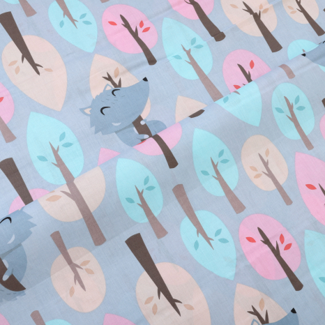 Бавовняна тканина для постільної білизни дитяча CTB1007