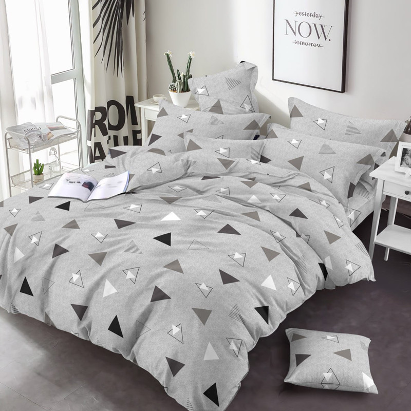 Тканина для постільної білизни Бязь "Gold" Lux GL3582grey