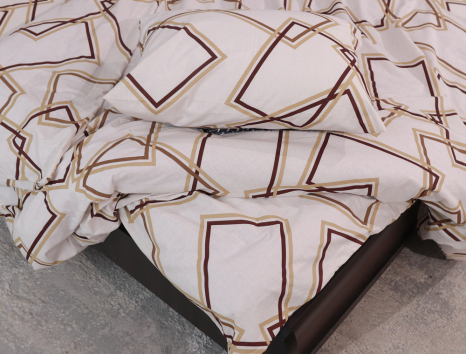 Семейный набор хлопкового постельного белья из Бязи "Gold" №151829 Черешенка™