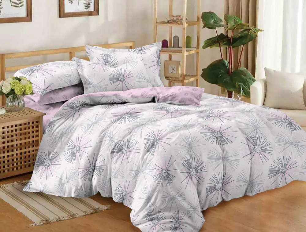 Ткань для постельного белья Сатин KWX-05 (A+B) - (60м+60м)