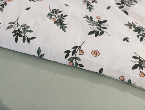 Євро-максі набір постільної білизни 200*220 із Бязі "Gold" №158186AB Черешенька™