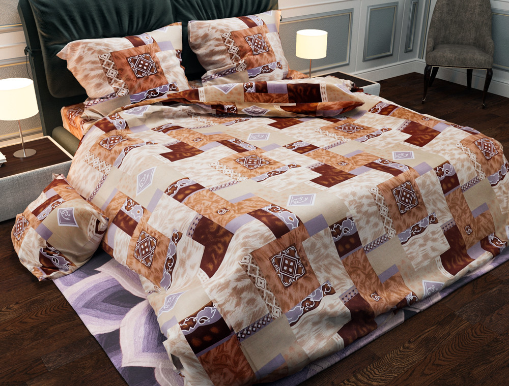 Ткань для постельного белья Бязь "Gold" Lux GL2878R