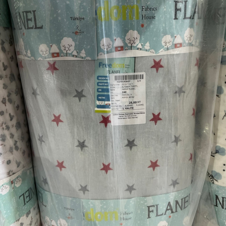 Ткань для постельного белья Фланель (байка) детcкая FLB1069 (25м)