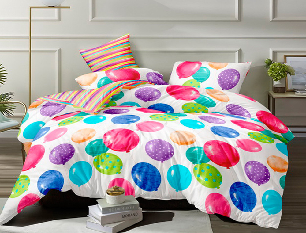 Ткань для постельного белья Сатин S-80-13 (A+B) - (60м+60м)