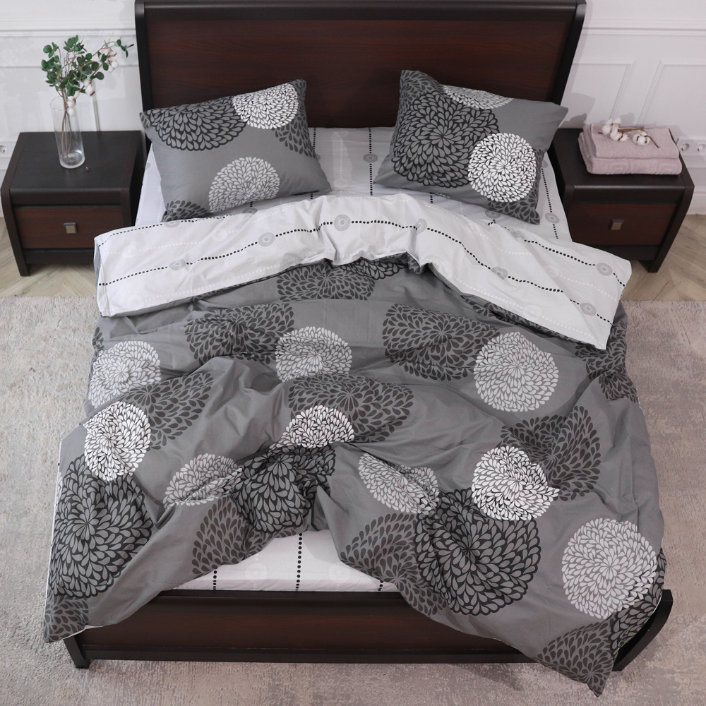 Семейный набор хлопкового постельного белья из Бязи "Gold" №157204 Черешенка™