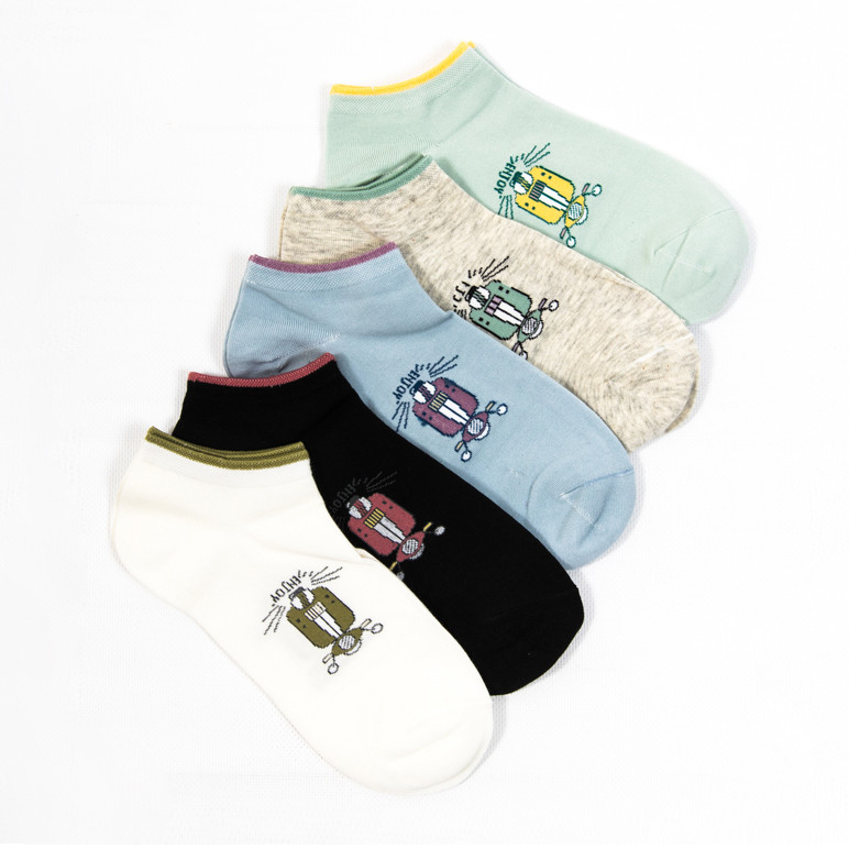 Жіночі шкарпетки короткі Nicen (10 пар) 37-41 №A052-26