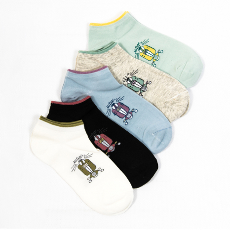 Жіночі шкарпетки короткі Nicen (10 пар) 37-41 №A052-26