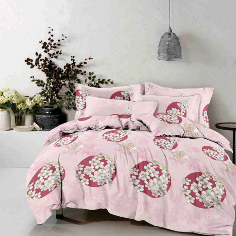 Тканина для постільної білизни Бязь "Gold" GLL42Pink