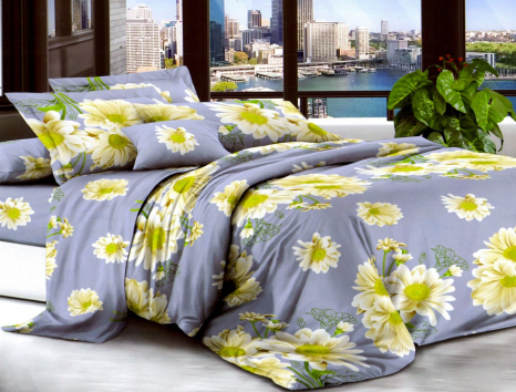 Двоспальний набір постільної білизни 180*220 із полікотону №201964 Черешенька™