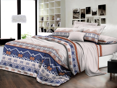 Тканина для постільної білизни Ранфорс R1651 (60м)