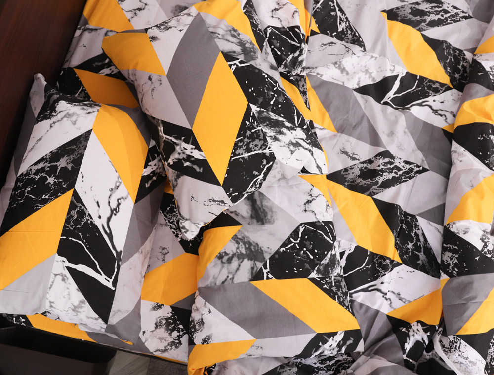 Євро-максі набір постільної білизни 200*220 із Бязі "Gold" №158092 Черешенька™