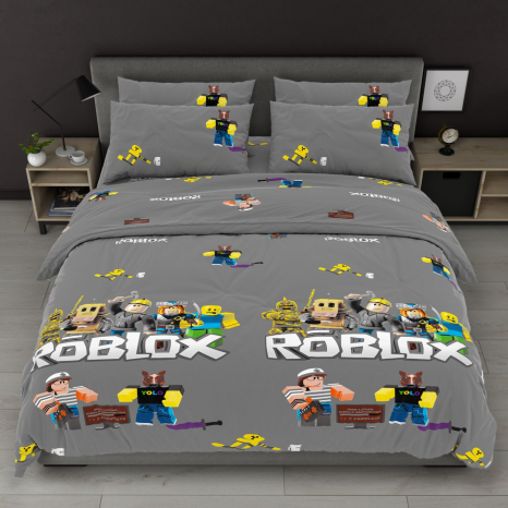 Тканина для постільної білизни Бязь "Gold" Lux дитяча GLB8211grey