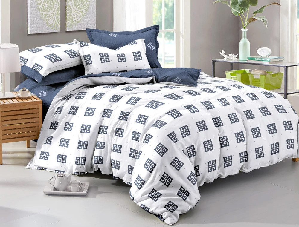 Тканина для постільної білизни Сатин S44-4 (A+B) - (60м+60м)