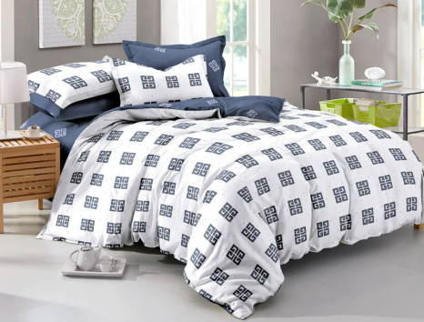 Тканина для постільної білизни Сатин S44-4 (A+B) - (60м+60м)