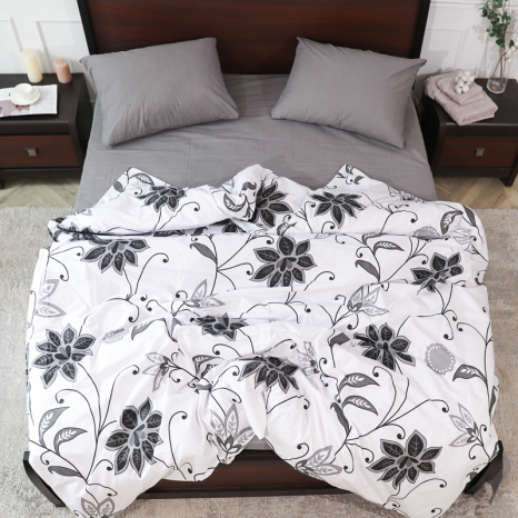 Двоспальний набір постільної білизни 180*220 із Бязі "Gold" №151407AB Черешенка™