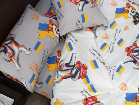 Дитячий комплект з Бязі "Gold" №165611AB Черешенка™