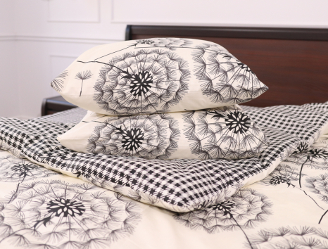 Семейный набор хлопкового постельного белья из Бязи "Gold" №152615AB Черешенка™