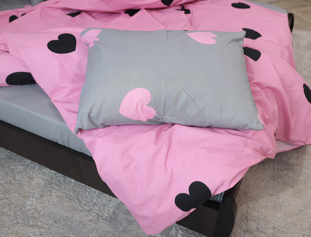 Семейный набор хлопкового постельного белья из Бязи "Gold" №157465AB Черешенка™