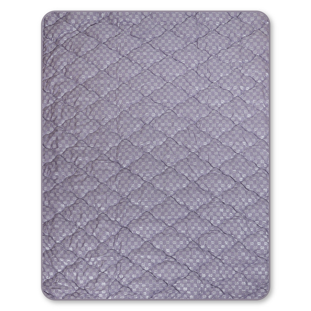 Двоспальна літня ковдра мікрофібра/холофайбер №41124