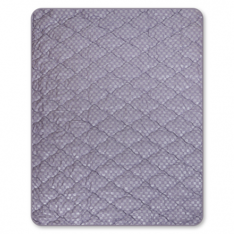 Двоспальна літня ковдра мікрофібра/холофайбер №41124