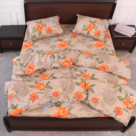 Полуторный набор постельного белья 150*220 из Бязи "Gold" №153118 Черешенка™