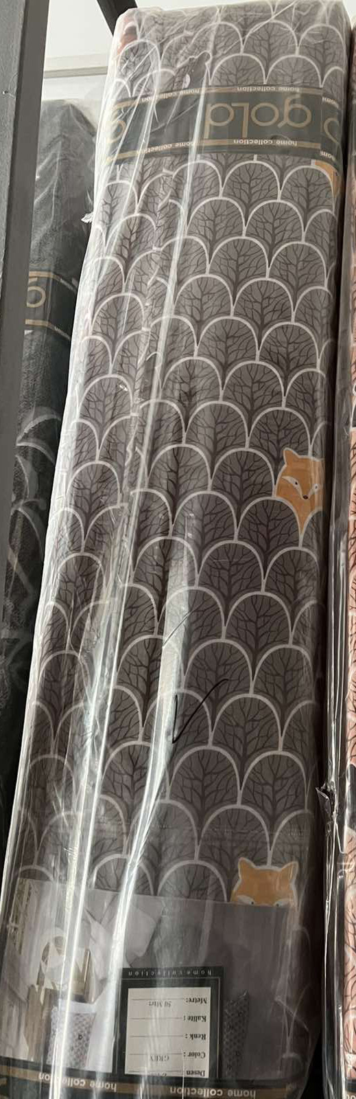 Ткань для постельного белья Бязь "Gold" Lux детская GLB291gray