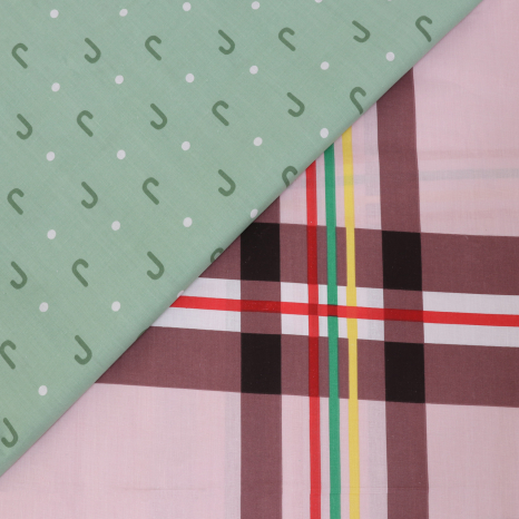 Ткань для постельного белья Бязь "Gold" Lux GL1900 (A+B) - (50м+50м)