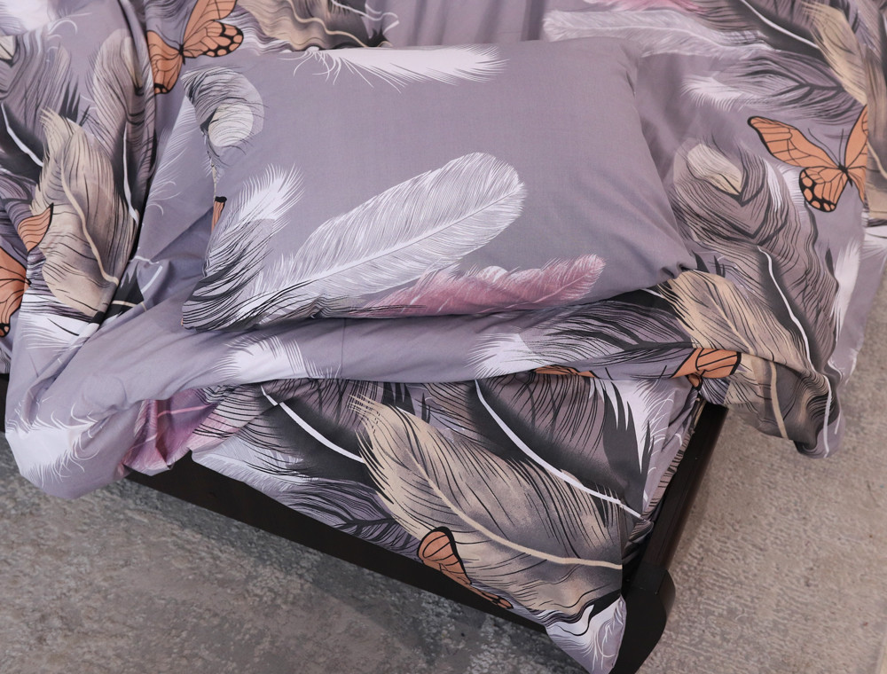 Євро-максі набір постільної білизни 200*220 із Бязі "Gold" №151723 Черешенька™