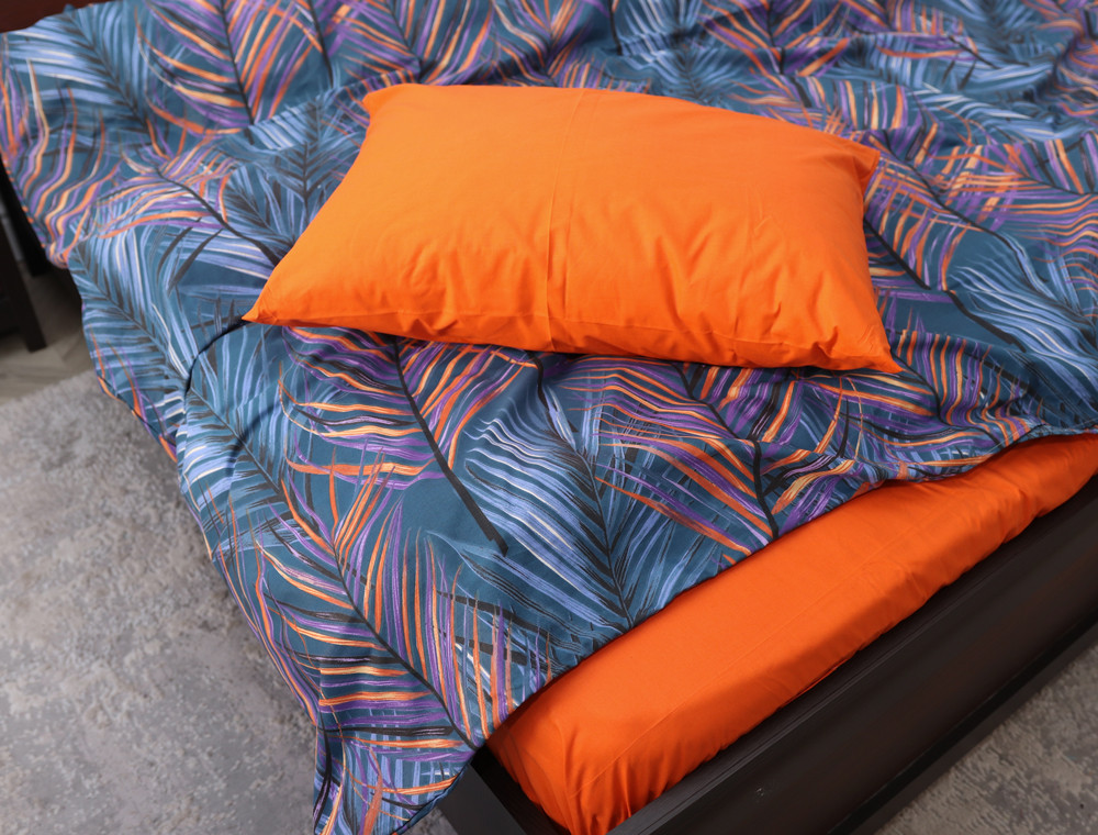 Євро-максі набір постільної білизни 200*220 із Бязі "Gold" №153489AB Черешенка™